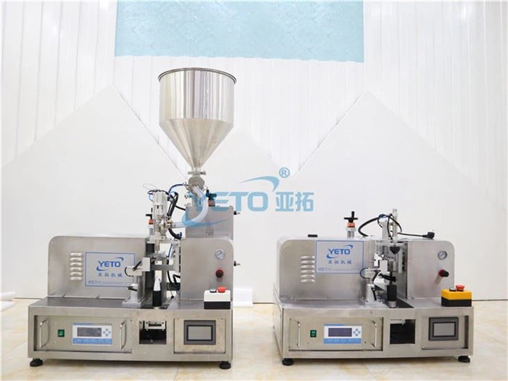 Single Head Tube Filling Sealing Machine